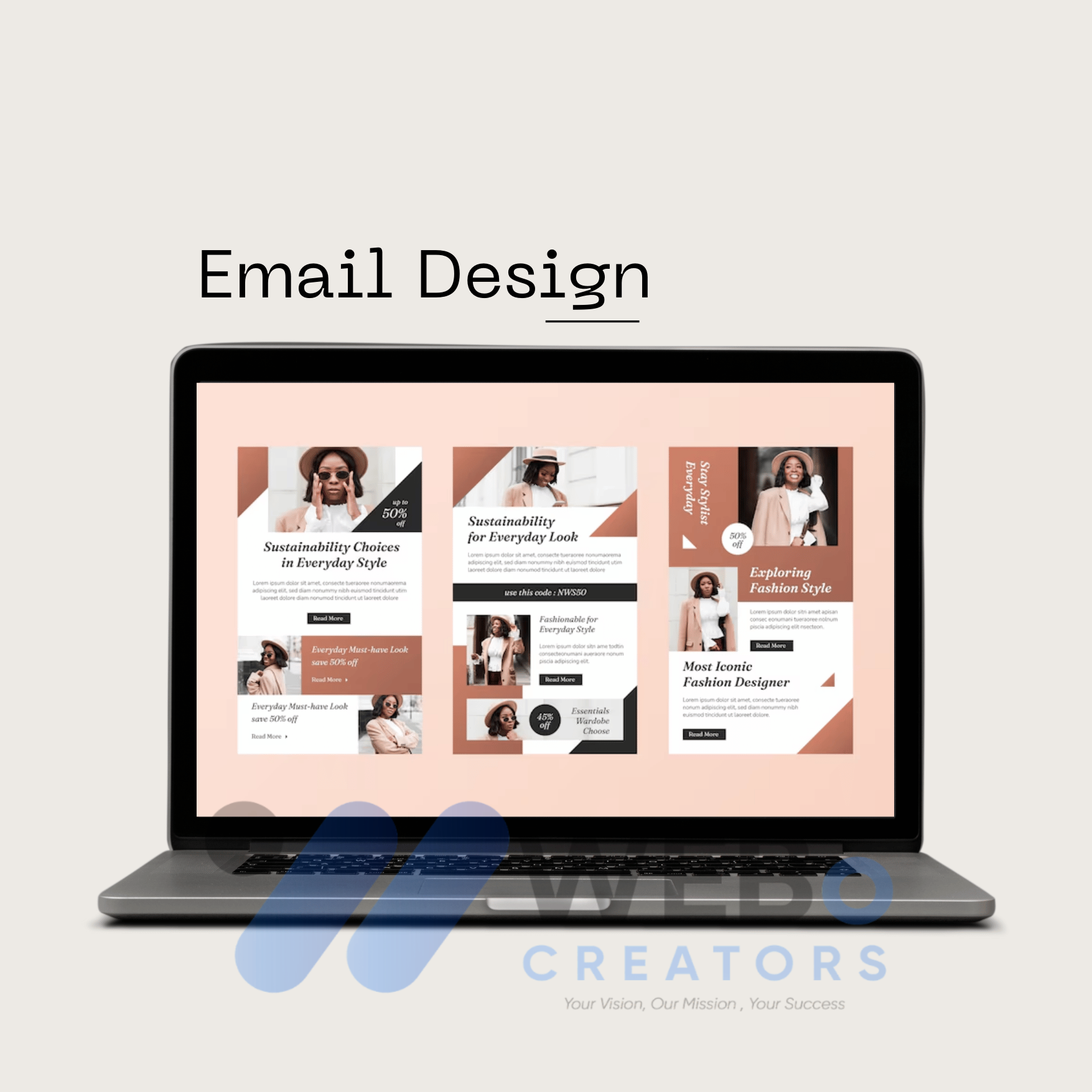 Email Design Example 1